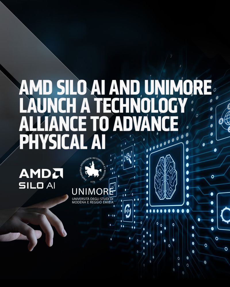 AImageLab and AMD Silo AI Announce Multi-Year Technology Alliance in Robotics and Multimodal AI