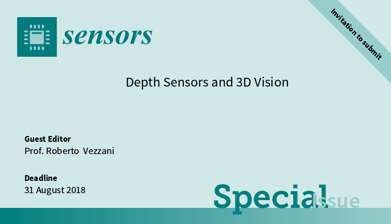 Sensors - Special Issue on Depth Sensors and 3D Vision