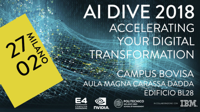 Invited talk at AI DIVE 2018