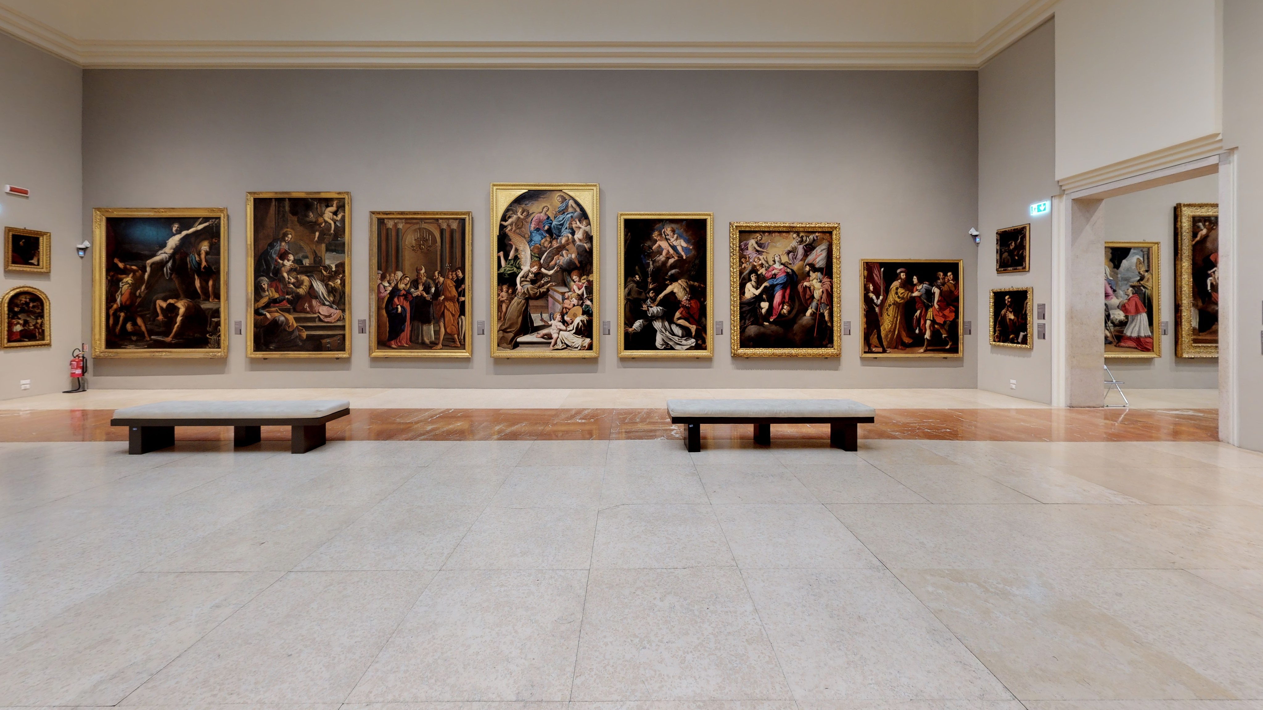 Galleria Estense of Modena: Walking through the museum, while staying home