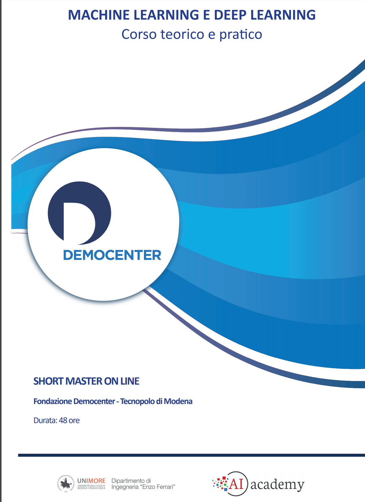 MACHINE LEARNING E DEEP LEARNING - Corso teorico e pratico