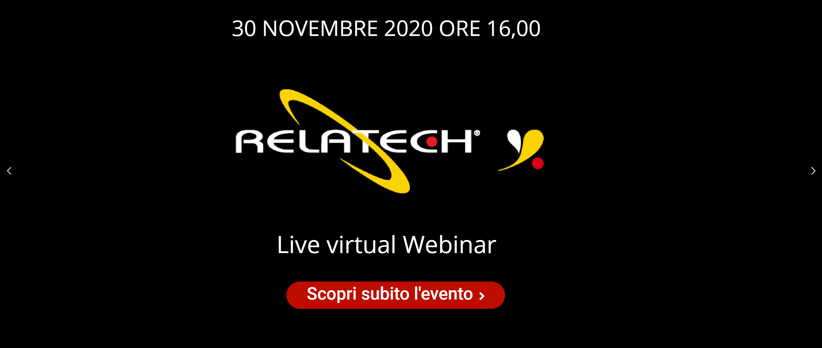 Live Virtual Webinar Relatech X