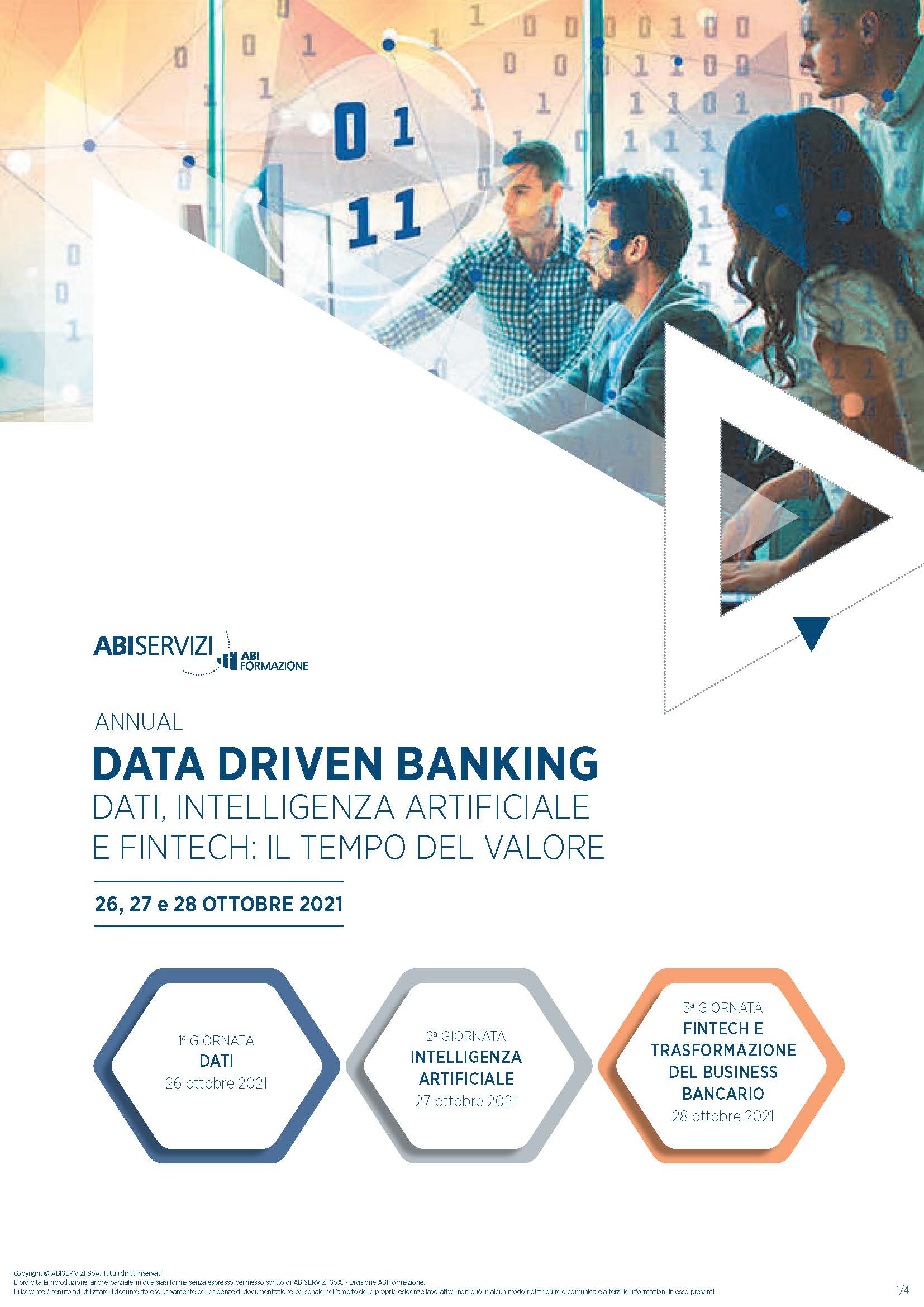 Prof Rita Cucchiara's keynote at  Annual Data Driven Banking - ABI Milan, 26-28 October