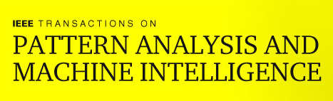 Paper Accepted for publication on T-PAMI